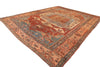 Primitive Tribal Serapi Rug. 114 x 150 in. image 2