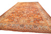 Large Burnt Orange-Red and Ivory Sultanabad Rug. 139 x 236 in. image 1