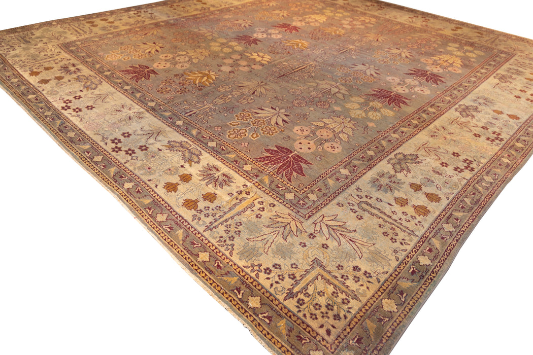 Floral Indian Amritsar Rug. 120 x 150 in. image 2