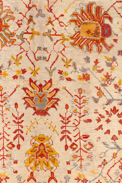 All Over Oushak Rug. 135 x 163 in.