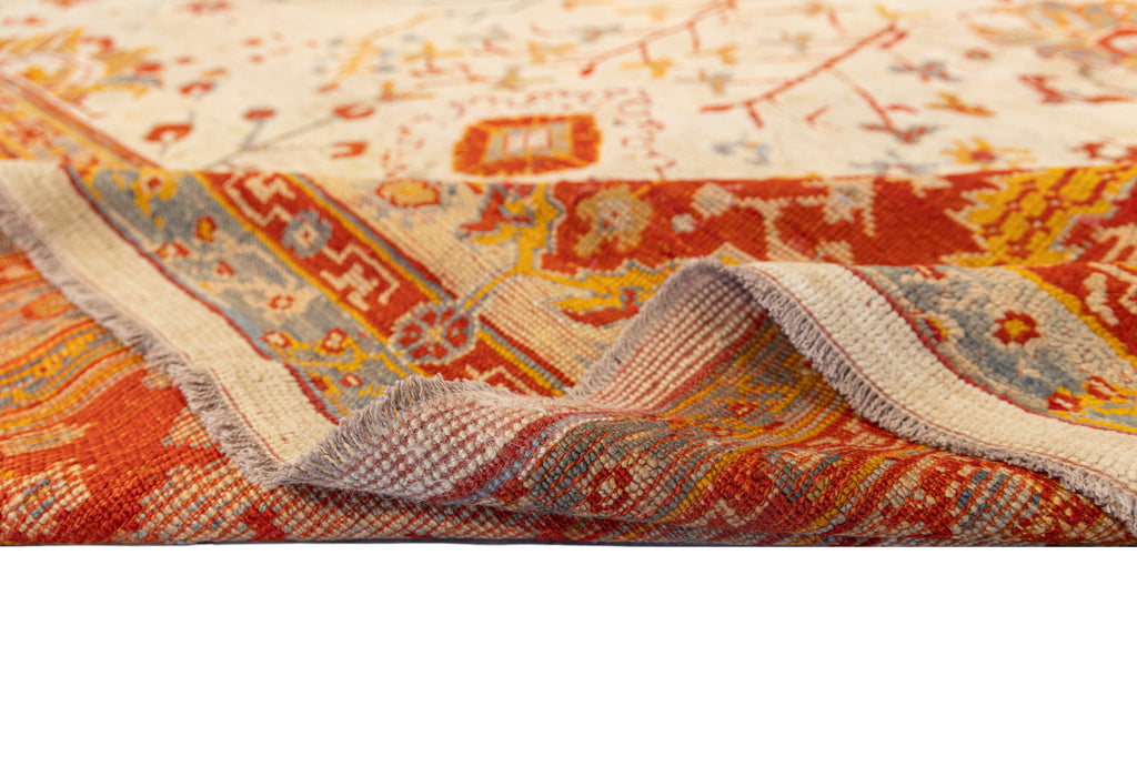 All Over Oushak Rug. 135 x 163 in.
