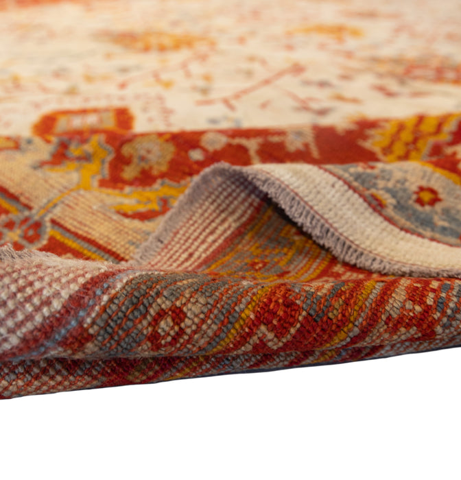 All Over Oushak Rug. 135 x 163 in.