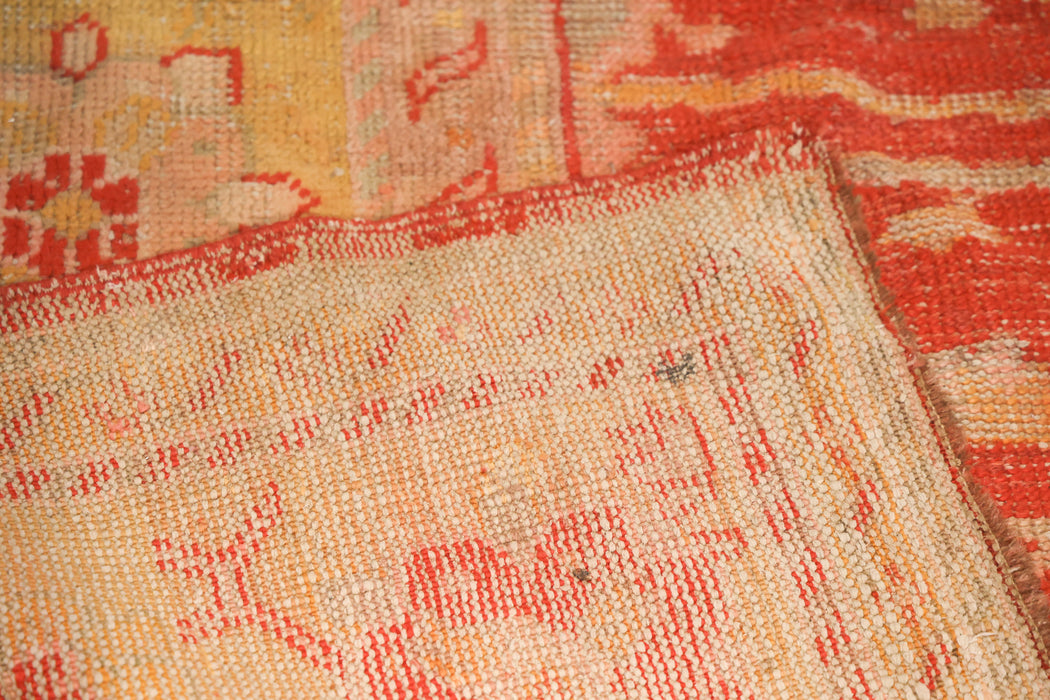 Red & Yellow Oushak Rug. 10 x 13 ft.