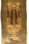 Homer Bust Ormolu Empire Clock - In the Manner of Thomire image 1
