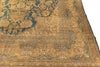 Central Medallion Floral Tabriz Rug. 107 x 172 in. image 2