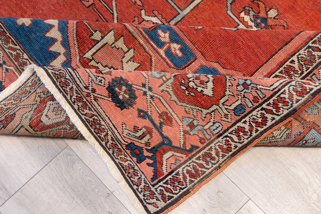 Rare Tribal Serapi Rug.  119 x 145 in. image 5