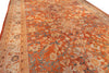 Large Burnt Orange-Red and Ivory Sultanabad Rug. 139 x 236 in. image 2