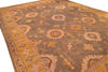 Rustic Olive-Brown Oushak Rug. 152 x 205 in. image 1
