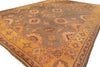 Rustic Olive-Brown Oushak Rug. 152 x 205 in. image 3