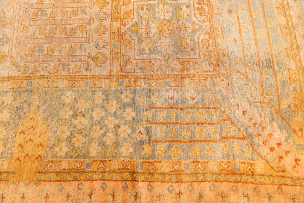 Garden Design Geometric Oushak Rug. 141 x 184 in. image 2