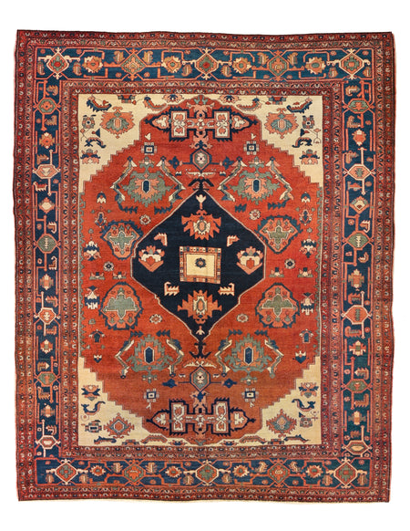 Tribal Serapi Rug. 129 x 162 in. image 0