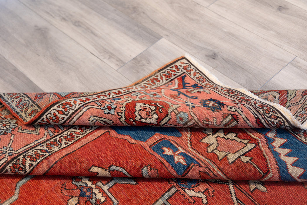 Rare Tribal Serapi Rug.  119 x 145 in. image 4