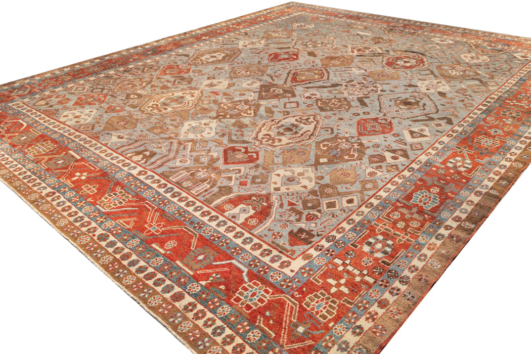 Important Shield Bakshaish Rug. 136 x 167 in.