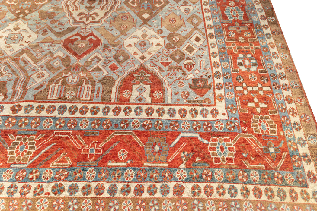 Important Shield Bakshaish Rug. 136 x 167 in.