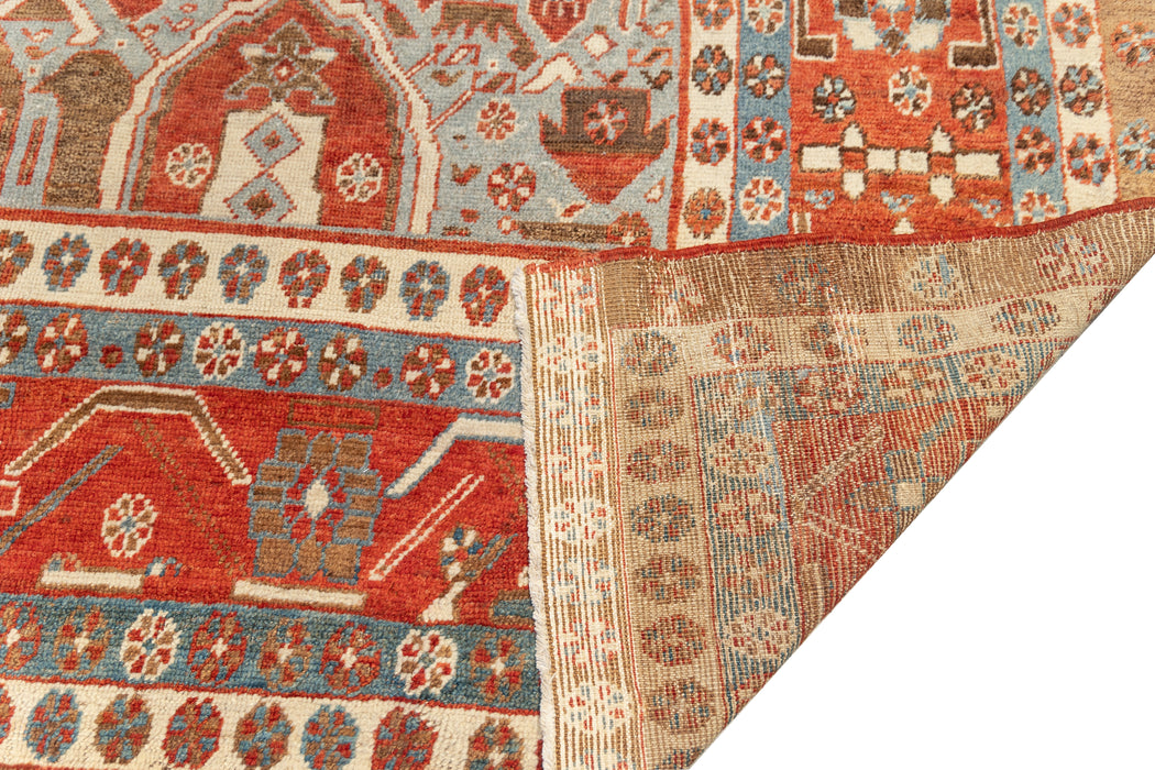 Important Shield Bakshaish Rug. 136 x 167 in.