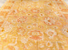 Soft Tones Golden Yellow Orange Oushak Rug. 122 x 163 in. image 1