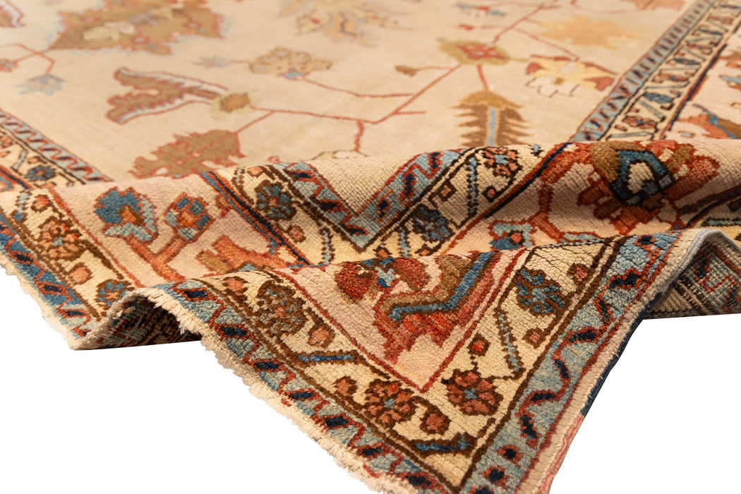 Cream Field North Persian Rug. 116 x 166 in. image 4