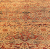 Gold and Red Sultanabad Rug. 123 x 167 in. image 5