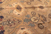 Camel Abstract Field Mahal Rug. 100 x 124 in. image 3