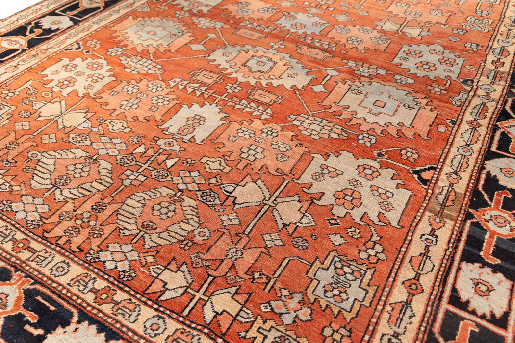 All Over Tribal Heriz Rug. 117 x 150 in. image 1