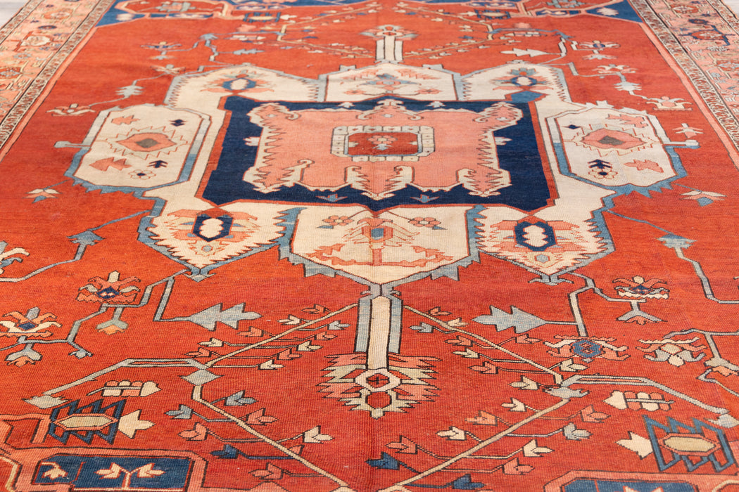 Rare Tribal Serapi Rug.  119 x 145 in. image 3