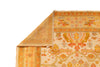Light Tones Gold and Ivory Oushak Rug. 79 x 116 in. image 4
