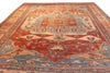 Primitive Tribal Serapi Rug. 114 x 150 in. image 3