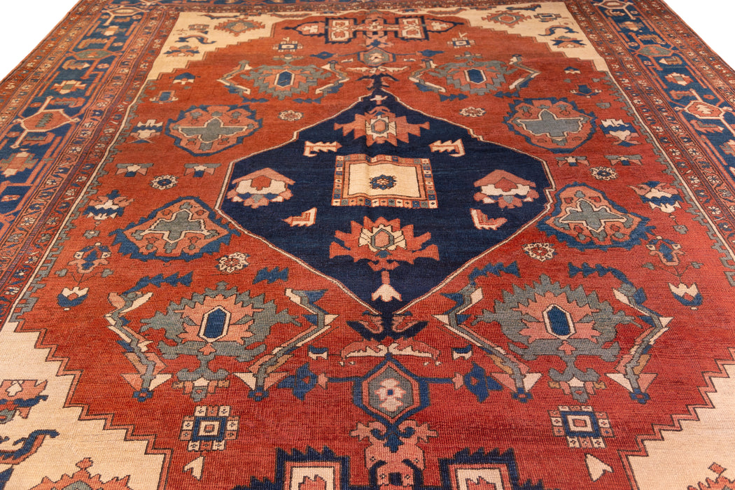 Tribal Serapi Rug. 129 x 162 in. image 1