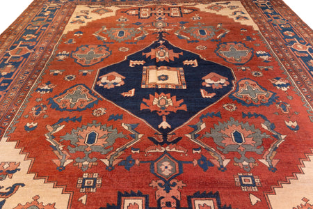 Tribal Serapi Rug. 129 x 162 in. image 1
