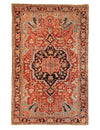 Classic Central Medallion Heriz Rug. 91 x 144 in. image 0