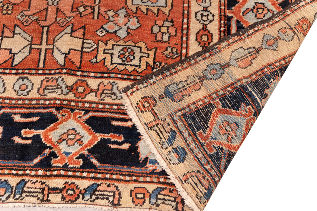 All Over Tribal Heriz Rug. 117 x 150 in. image 3