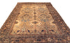 Camel Abstract Field Mahal Rug. 100 x 124 in. image 1