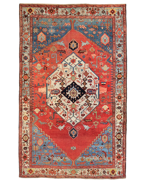Large Tribal Bakshayesh Rug. 108 x 173 in. image 0