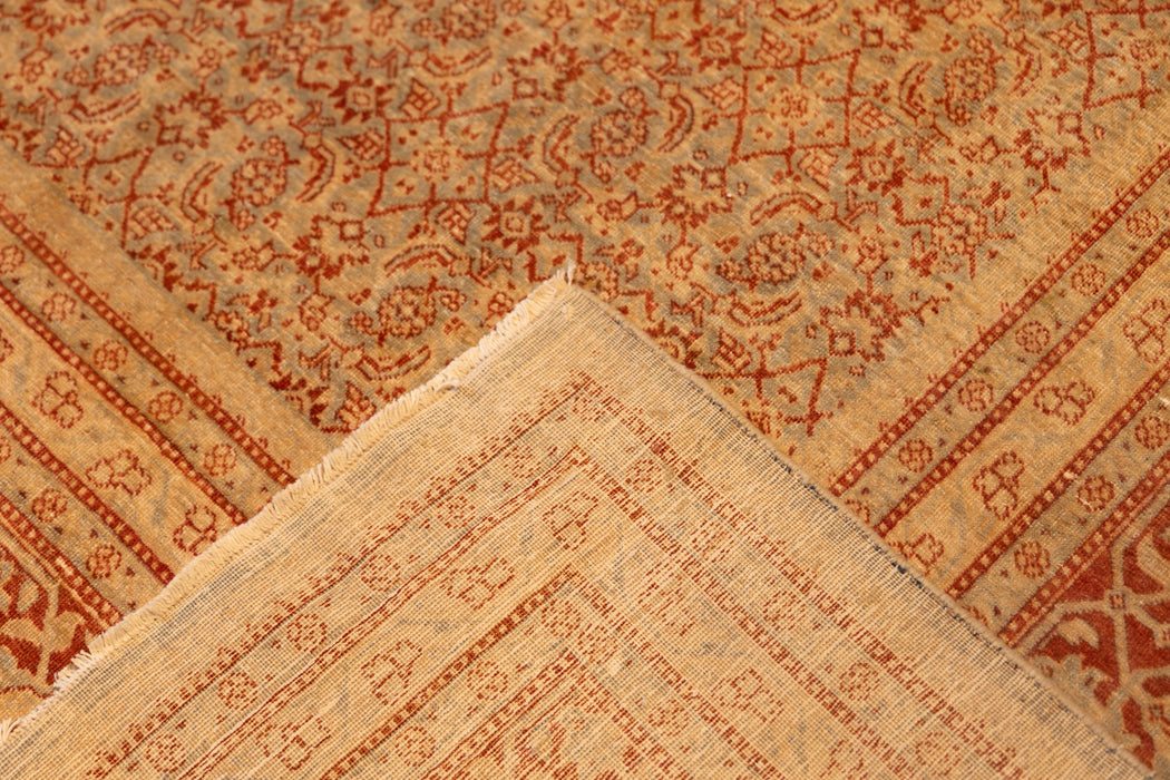 Golden All Over Design Tabriz. 140 x 173 in. image 5