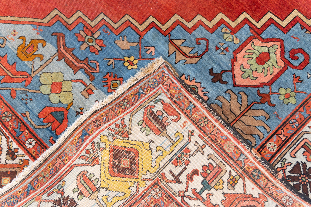 Large Tribal Bakshayesh Rug. 108 x 173 in. image 5
