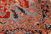 Classic Central Medallion Heriz Rug. 91 x 144 in. image 4