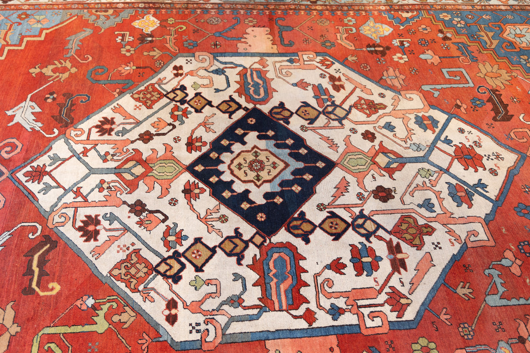 Large Tribal Bakshayesh Rug. 108 x 173 in. image 7