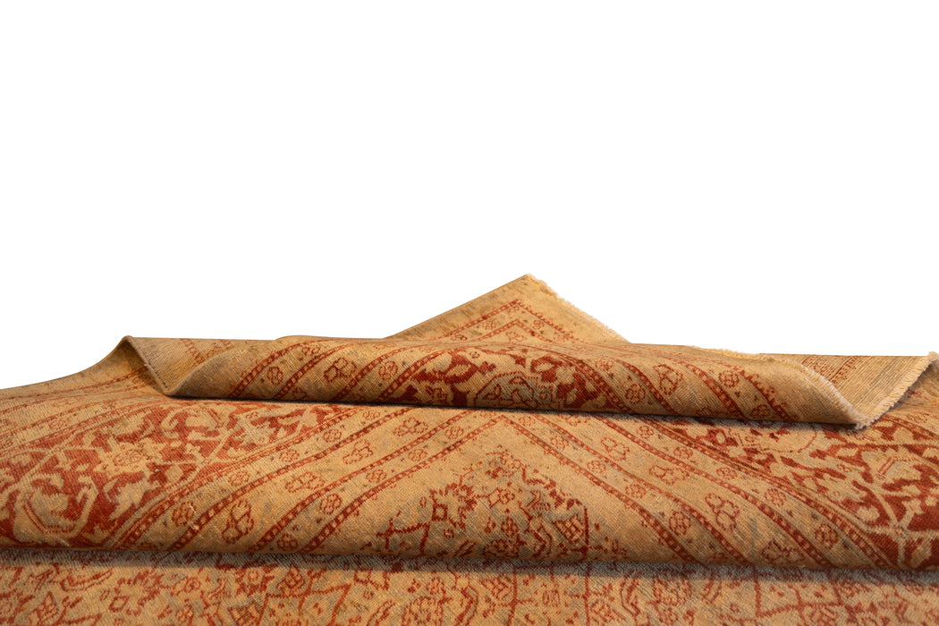 Golden All Over Design Tabriz. 140 x 173 in. image 2