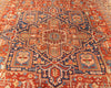 Bold Central Medallion Heriz Rug. 135 x 200 in. image 2