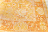 Soft Tones Golden Yellow Orange Oushak Rug. 122 x 163 in. image 3