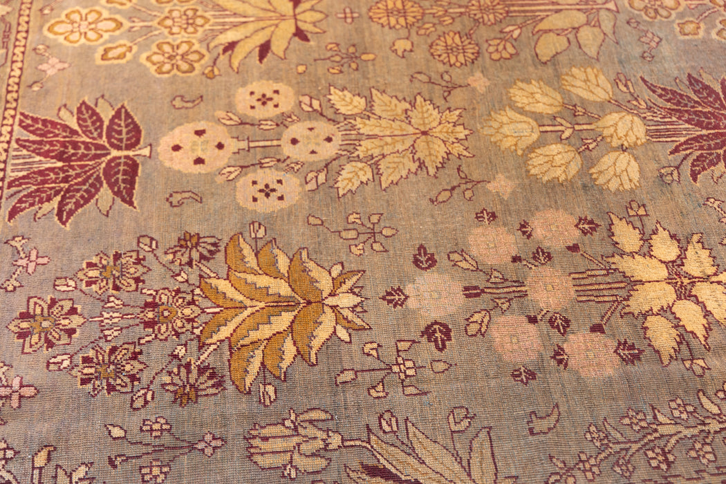 Floral Indian Amritsar Rug. 120 x 150 in. image 4